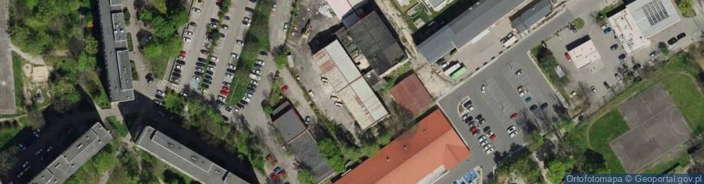 Zdjęcie satelitarne Dolnośląskie Centrum Logistyczno Informacyjne Halina Emerle Tubielewicz Mieczysław Długokęcki