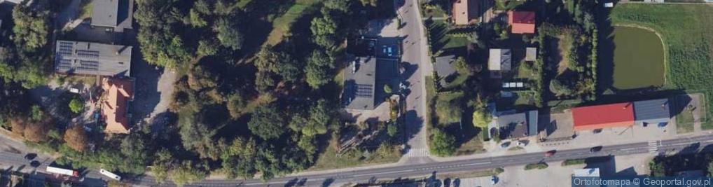 Zdjęcie satelitarne Dom Kultury w Zakrzewie
