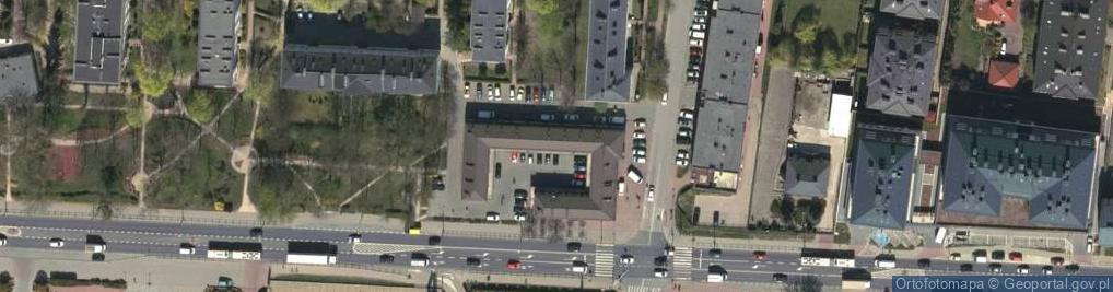 Zdjęcie satelitarne Dom Pogrzebowy Babice