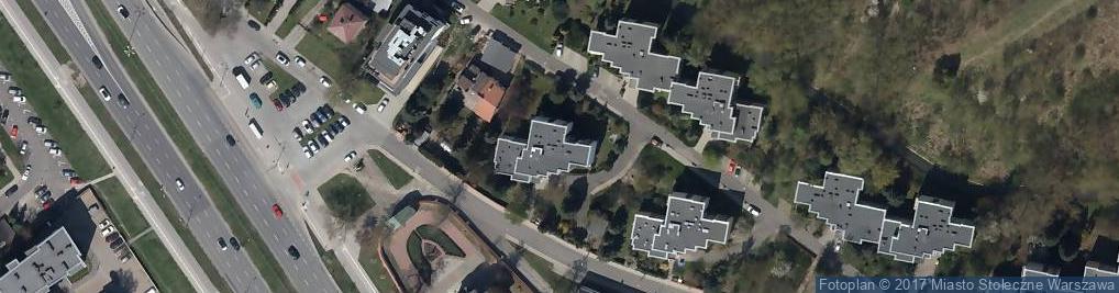 Zdjęcie satelitarne Dom Pogrzebowy