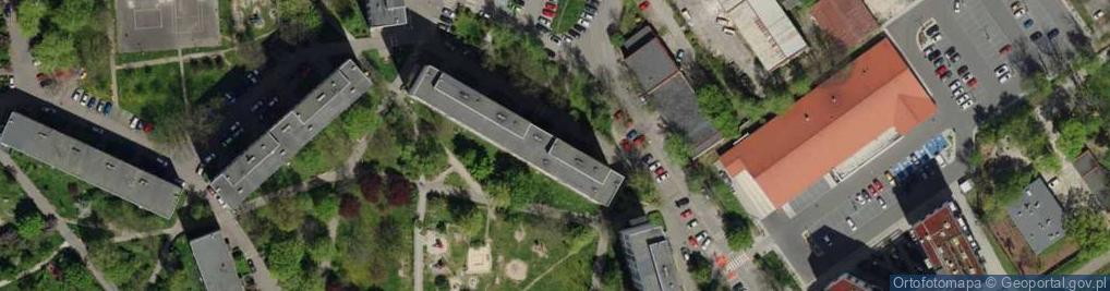 Zdjęcie satelitarne Dom Polski Biuro Finansowo0 Ubezpieczeniowe