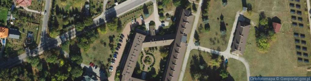 Zdjęcie satelitarne Dom Pomocy Społecznej w Kozuli