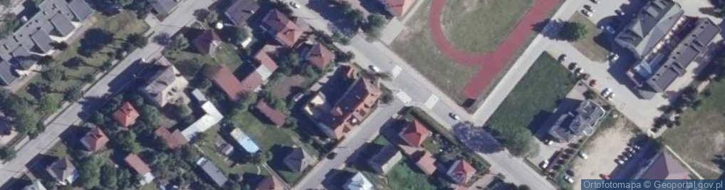 Zdjęcie satelitarne Dom Pomocy Społecznej w Mońkach