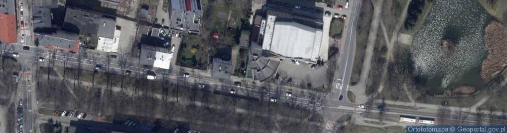 Zdjęcie satelitarne Dom Restauracyjny A z Walczaków Restauracja Hotel Komeda