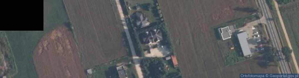 Zdjęcie satelitarne Dom w Sosnach, Pokoje Na Wynajem Jadwiga Gurczyńska