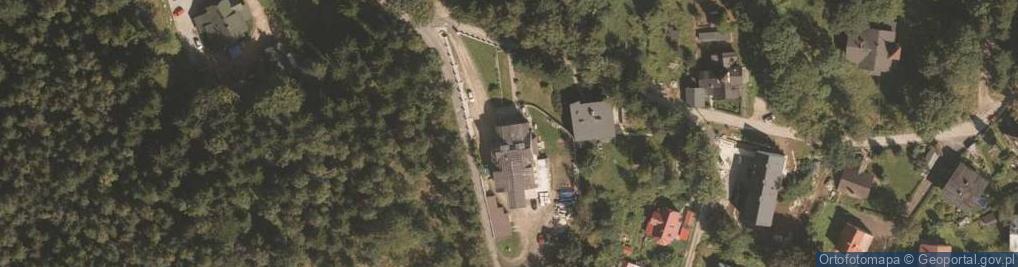 Zdjęcie satelitarne Dom Wypoczynkowy