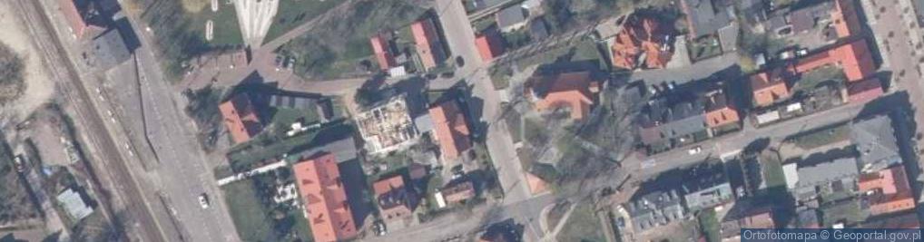 Zdjęcie satelitarne Dom Zakonny Misjonarzy Oblatów Maryi Niepokalanej w Łebie