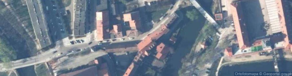 Zdjęcie satelitarne Dom Zakonny Zgromadzenia Sióstr św.Katarzyny w Lidzbarku Warmińskim