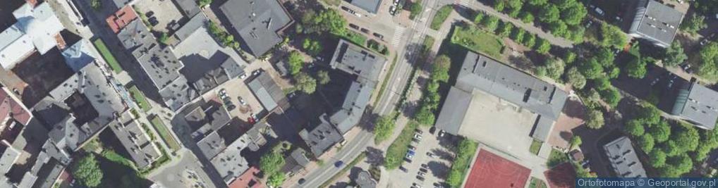 Zdjęcie satelitarne Domagalska Barbara Usługi Protetyczne - Naprawa Protez Zębowych 41-200 Sosnowiec ul.Mościckiego 10/2