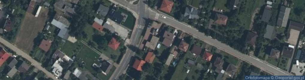 Zdjęcie satelitarne Domański Grzegorz Przedsiębiorstwo Handlowo-Usługowe Domex