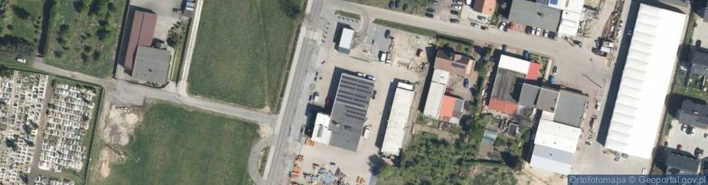 Zdjęcie satelitarne Domart Józefa Kaszuwara