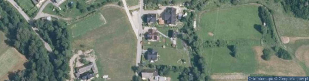 Zdjęcie satelitarne Domek nad potokiem