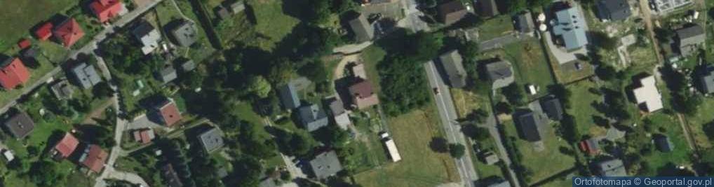 Zdjęcie satelitarne Domin - Porządkowanie Działek Dominik Bebek