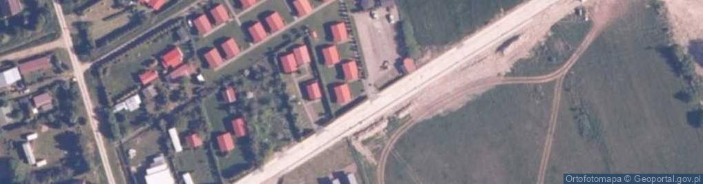 Zdjęcie satelitarne Domki Letniskowe Bryza