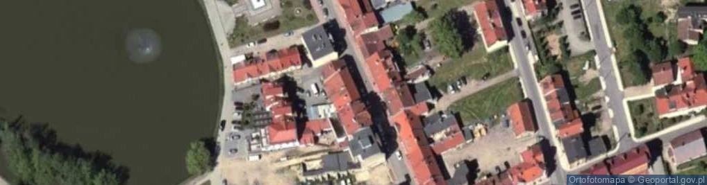Zdjęcie satelitarne Domki z Mazur