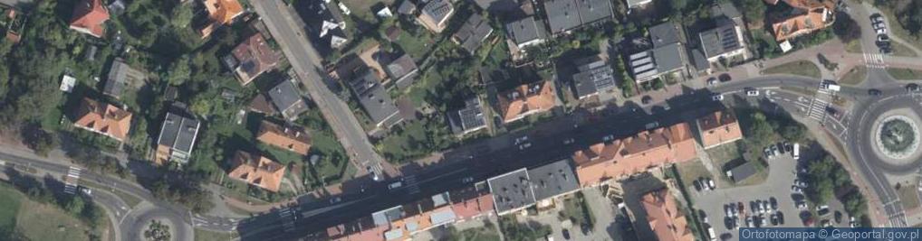 Zdjęcie satelitarne Dompol Bożena Jasińska Kościelny Krzysztof Jasiński