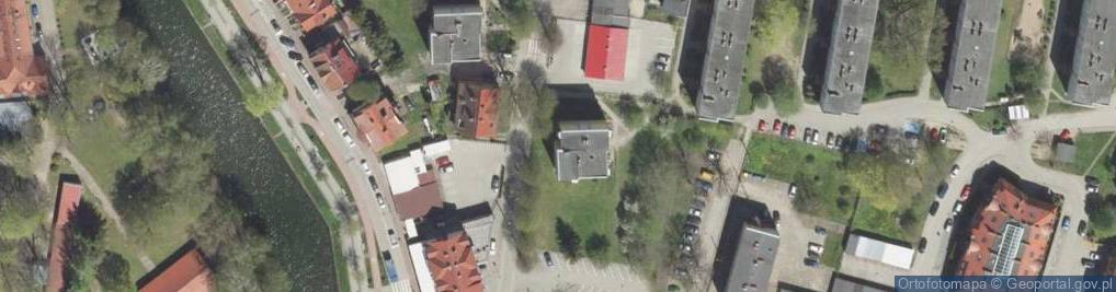 Zdjęcie satelitarne Door And