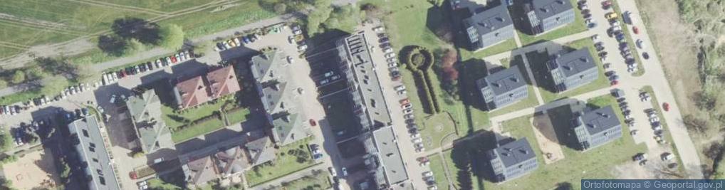Zdjęcie satelitarne Doradztwo i Szkolenia w Dziedzinie Bezpieczeństwa i Higieny Pracy