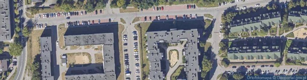 Zdjęcie satelitarne Dorota Drągowska Pracownia Projektowa 4D