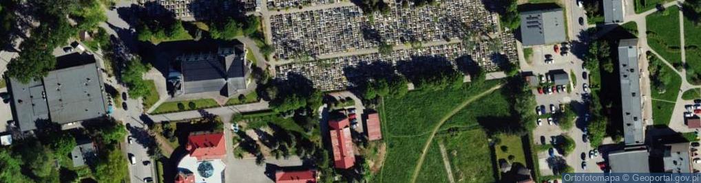 Zdjęcie satelitarne Dorota Nycz Handel Kwiatami i Artykułami Przemysłowymi