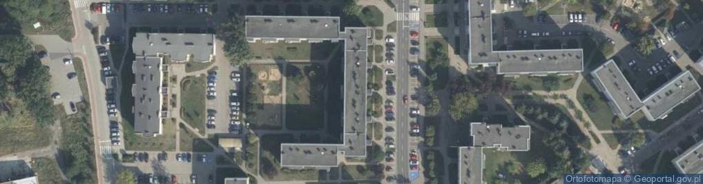 Zdjęcie satelitarne Dorota Spychała Firma Handlowo-Usługowa Spychała