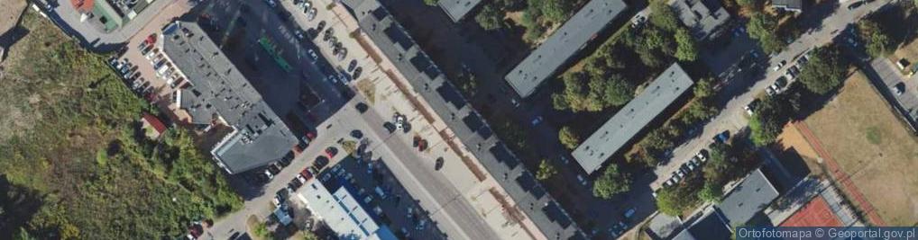 Zdjęcie satelitarne DorteX - Tkaniny Aż Andrzej Żaczek