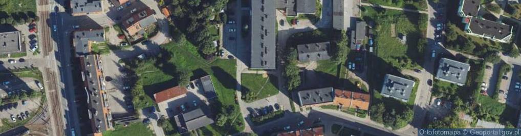 Zdjęcie satelitarne Dortom Obrót Towarami Rolno Spożywczo Przemysłowymi Import Export