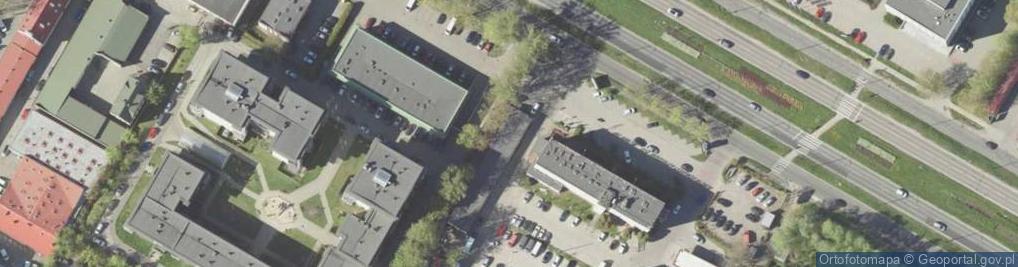 Zdjęcie satelitarne Dorwil w Likwidacji