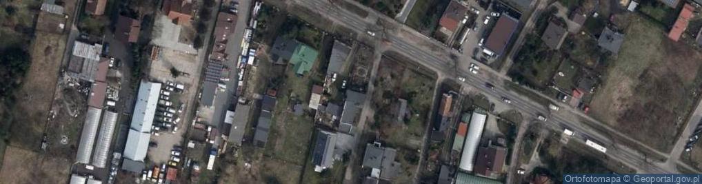 Zdjęcie satelitarne DP Geodezja Pracownia Geodezyjna
