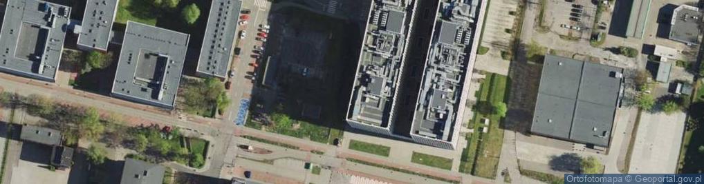 Zdjęcie satelitarne Dräger Polska, Biuro Katowice
