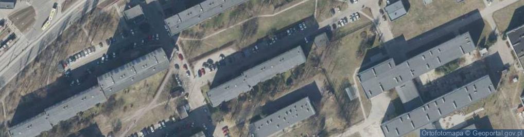 Zdjęcie satelitarne DR N Med Joanna Anna Wiktorska Indywidualna Praktyka Lekarska