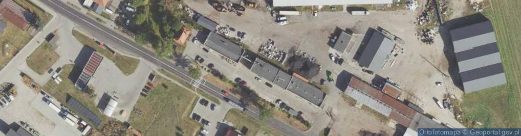 Zdjęcie satelitarne Drew Zbyt Sprzedaż Tarcicy Piotr i Tomasz Strużyński