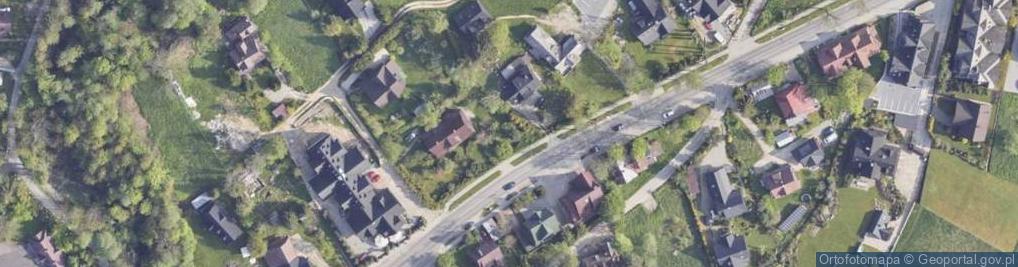 Zdjęcie satelitarne Droga do Źródła Maria Gruszczyńska