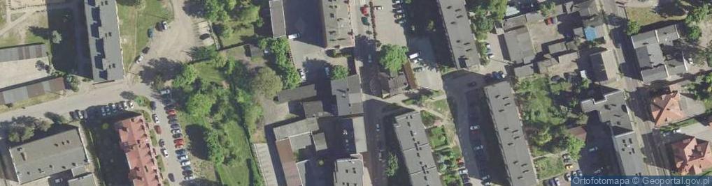 Zdjęcie satelitarne Druk