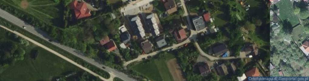Zdjęcie satelitarne Duda Tomasz Ogrodnictwo Duda Tomasz