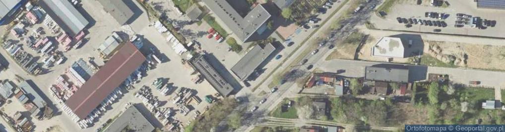 Zdjęcie satelitarne Dudziak Michał Transport, Handel i Usługi