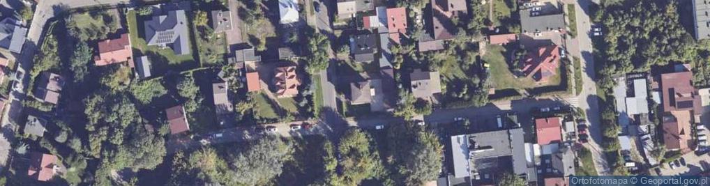 Zdjęcie satelitarne Duwal Dudziec Włodzimierz Aliński Zenon