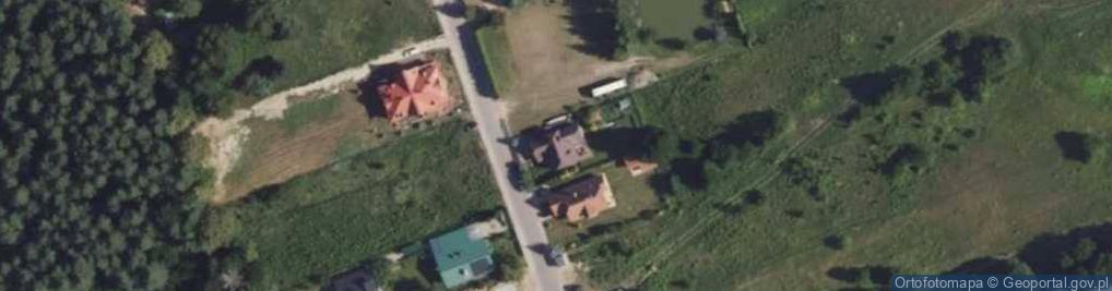 Zdjęcie satelitarne Dworek Mieldziczówka Piotr Mieldzicz