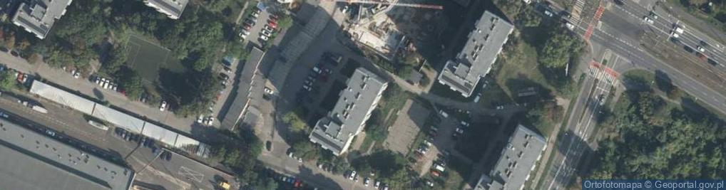 Zdjęcie satelitarne Dyba Recycling