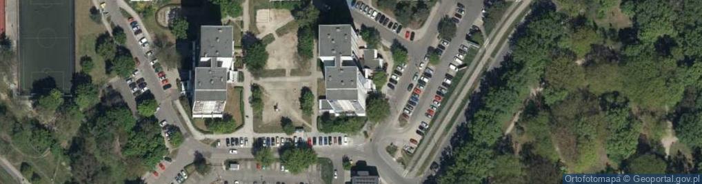 Zdjęcie satelitarne Dybała A., Wrocław