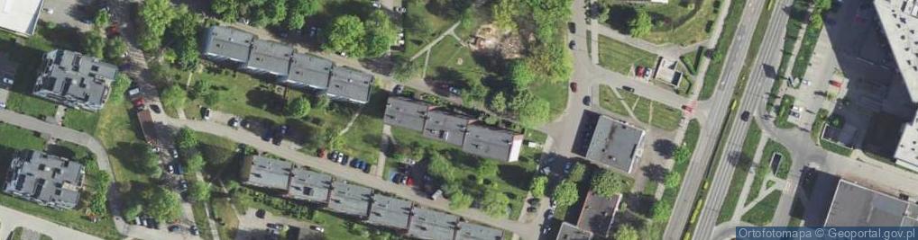 Zdjęcie satelitarne Dystrybucja Artykułów Przemysłowych