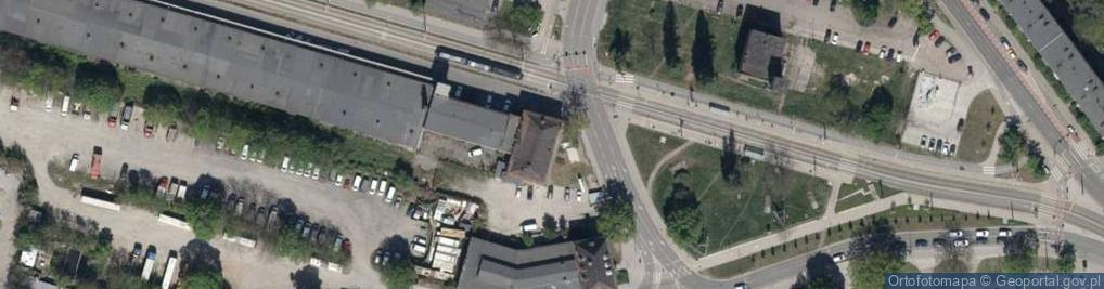 Zdjęcie satelitarne Dystrybucja Produktów Edukacyjnych Warior