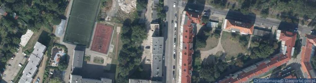 Zdjęcie satelitarne Dystrybucja Tow Handel w Systemie Network Marketing Fertała Izabela