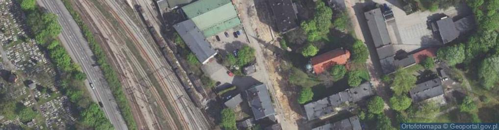 Zdjęcie satelitarne Działalność Gospodarcza Handel