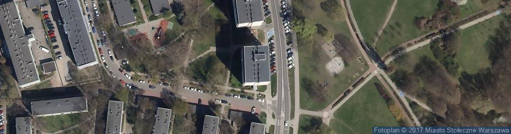 Zdjęcie satelitarne Działalność Handlowa
