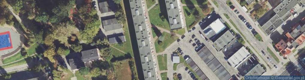 Zdjęcie satelitarne Działalność Handlowa