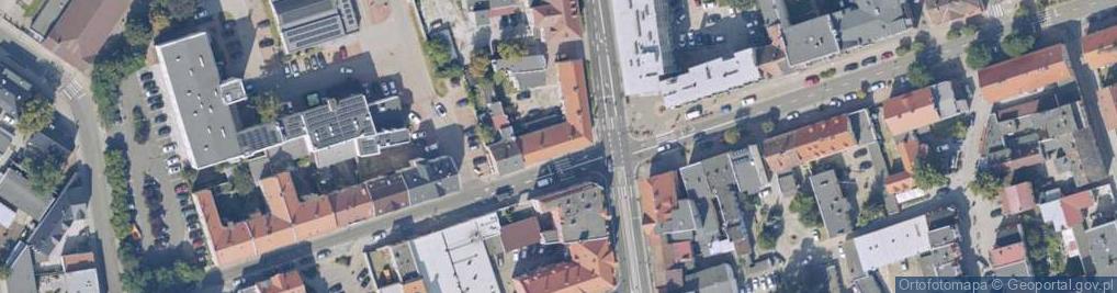 Zdjęcie satelitarne Działalność Handlowo Usługowa Jolka