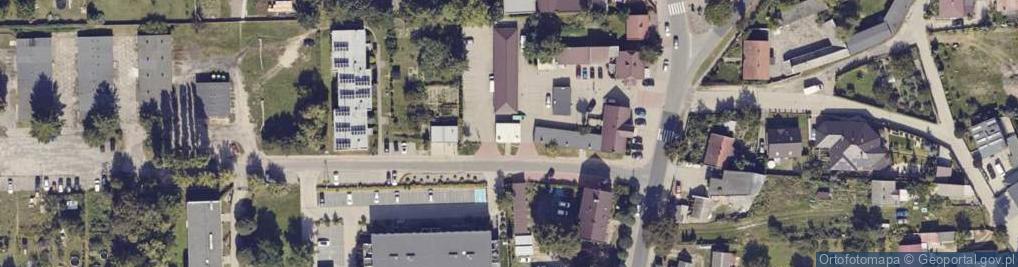 Zdjęcie satelitarne Działalność Handlowo Usługowa