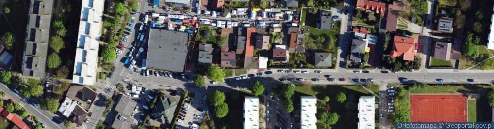 Zdjęcie satelitarne Działalność Produkcyjno Handlowa