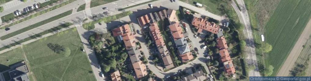 Zdjęcie satelitarne Działalność Psychologiczna i Psychoterapełtyczna Halina Piórkowska